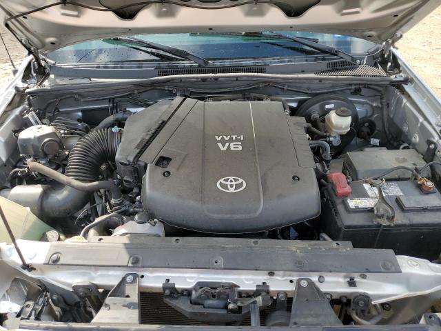 5TFTU4GN1CX027262 - 2012 TOYOTA TACOMA PRERUNNER ACCESS CAB GRAY photo 11