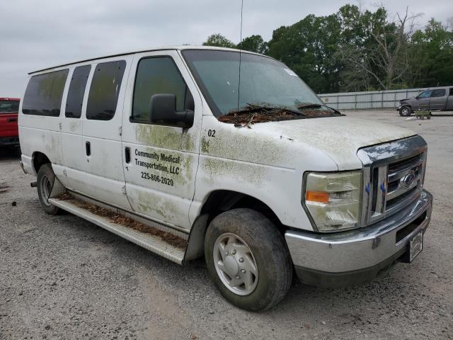 1FBNE3BL0CDA09072 - 2012 FORD ECONOLINE E350 SUPER DUTY WAGON WHITE photo 4