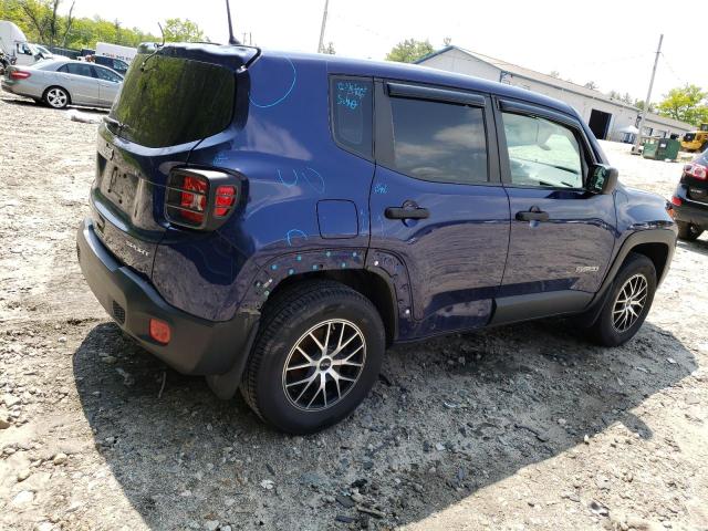 ZACCJBAB9JPH45847 - 2018 JEEP RENEGADE SPORT BLUE photo 3