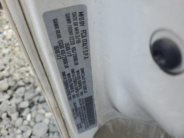 ZFBERFBB6J6J53433 - 2018 RAM PROMASTER SLT WHITE photo 13