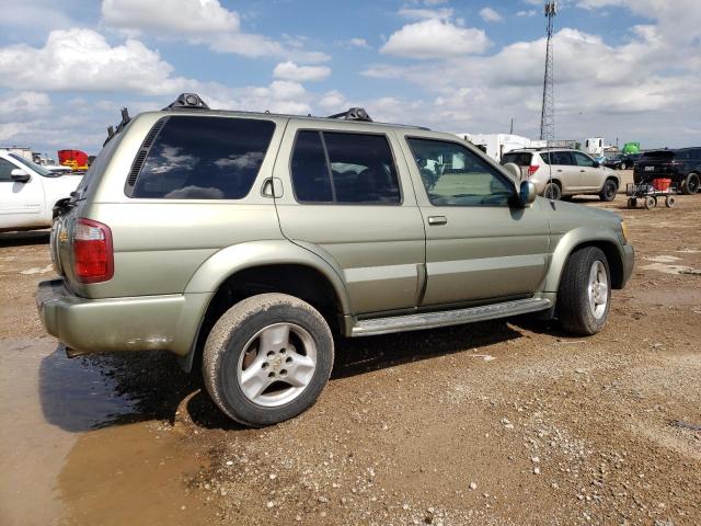 JNRDR09Y81W220582 - 2001 INFINITI QX4 GREEN photo 3