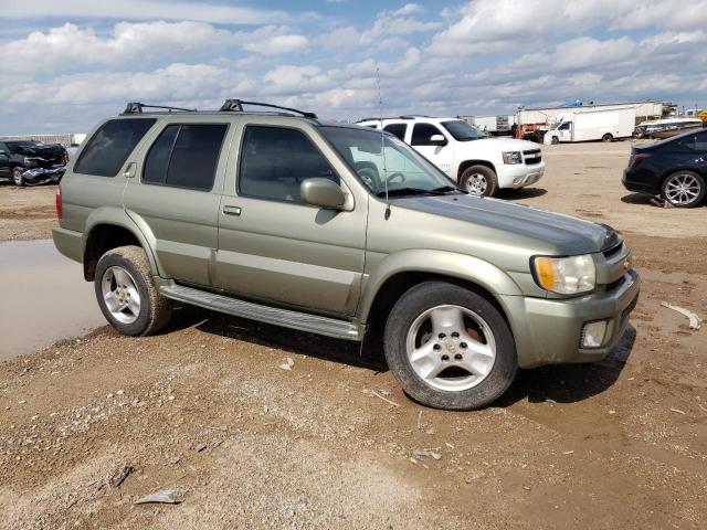 JNRDR09Y81W220582 - 2001 INFINITI QX4 GREEN photo 4