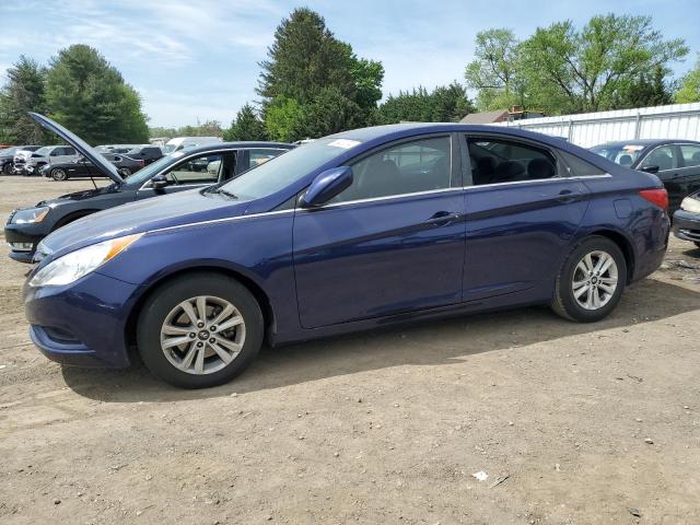 5NPEB4AC0DH642453 - 2013 HYUNDAI SONATA GLS BLUE photo 1