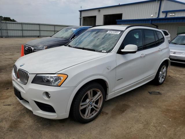 5UXWX9C50D0D05202 - 2013 BMW X3 XDRIVE28I WHITE photo 1