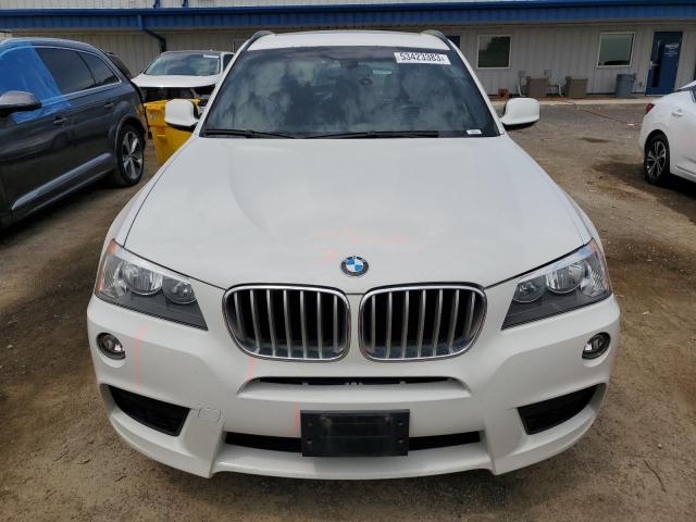 5UXWX9C50D0D05202 - 2013 BMW X3 XDRIVE28I WHITE photo 5