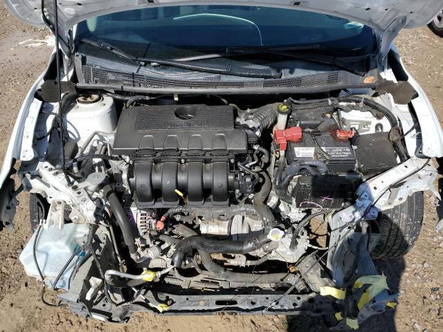 3N1AB7AP5KY278746 - 2019 NISSAN SENTRA S WHITE photo 11