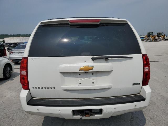 1GNSKJE75CR177519 - 2012 CHEVROLET SUBURBAN K1500 LT WHITE photo 6