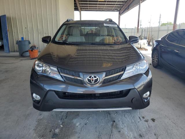 2T3WFREV7DW073174 - 2013 TOYOTA RAV4 XLE GRAY photo 5