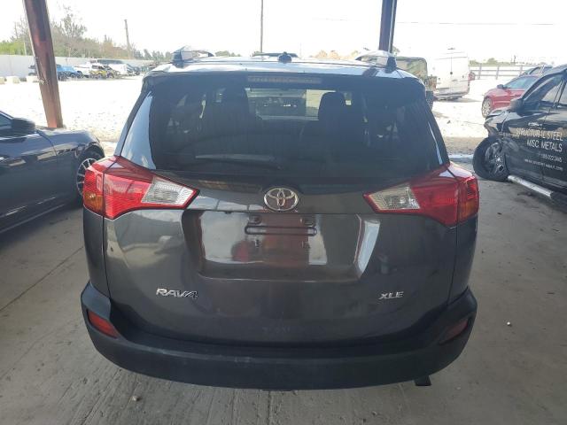 2T3WFREV7DW073174 - 2013 TOYOTA RAV4 XLE GRAY photo 6