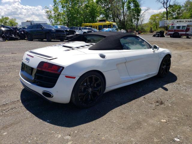 WUAVNAFG2CN000416 - 2012 AUDI R8 5.2 QUATTRO WHITE photo 3