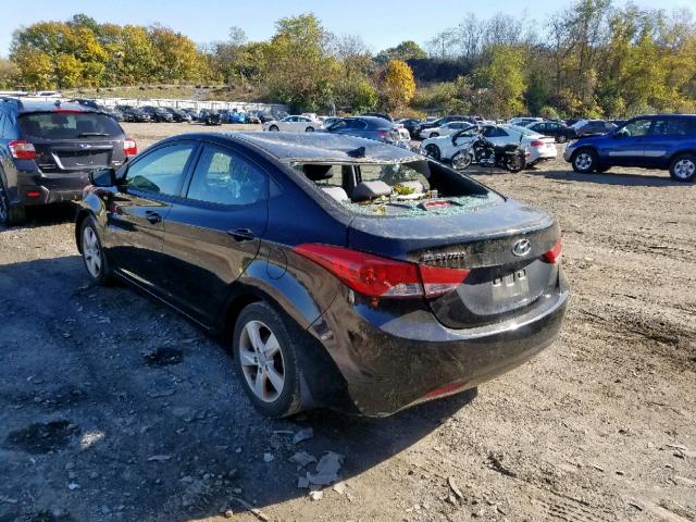 KMHDH4AE6DU943824 - 2013 HYUNDAI ELANTRA GLS  photo 3