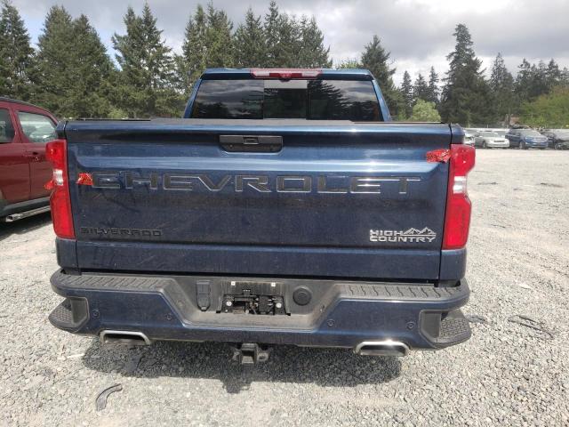 3GCUYHED6MG103221 - 2021 CHEVROLET SILVERADO K1500 HIGH COUNTRY BLUE photo 6