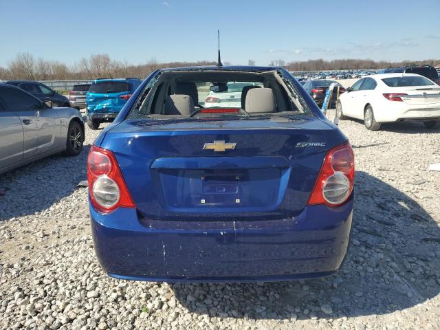 1G1JA5SH4D4170385 - 2013 CHEVROLET SONIC LS BLUE photo 6