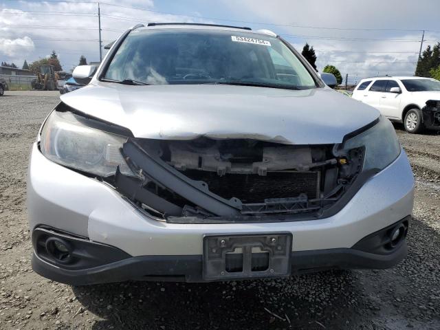 2HKRM4H58CH632352 - 2012 HONDA CR-V EX SILVER photo 5