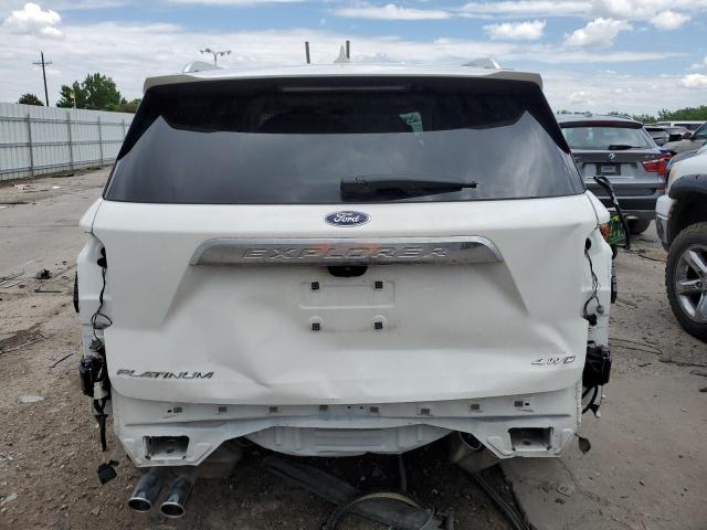 1FM5K8HC3PGA01685 - 2023 FORD EXPLORER PLATINUM WHITE photo 6