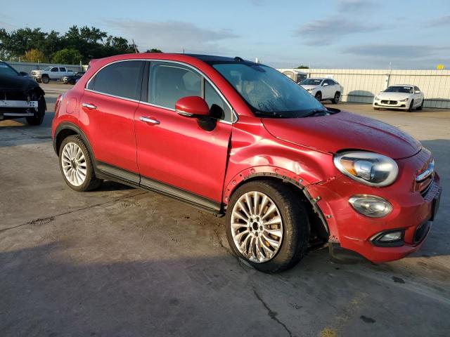 ZFBCFXDT0GP387467 - 2016 FIAT 500X LOUNGE RED photo 4