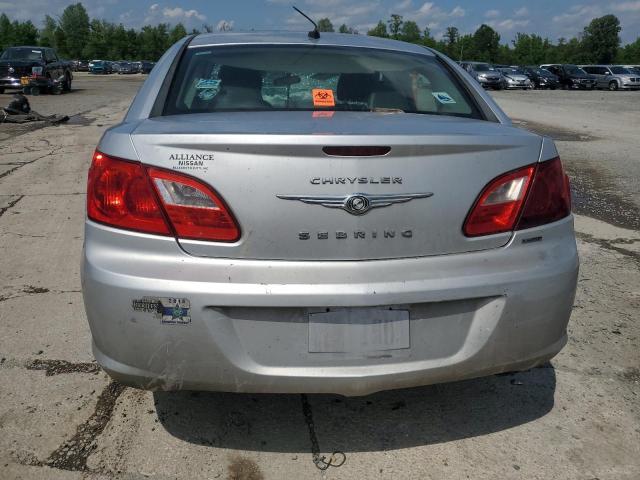 1C3CC5FB3AN140823 - 2010 CHRYSLER SEBRING LIMITED SILVER photo 6