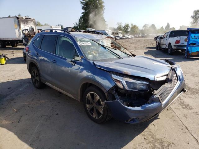 JF2SKAXC1MH428211 - 2021 SUBARU FORESTER TOURING 蓝色 照片 4