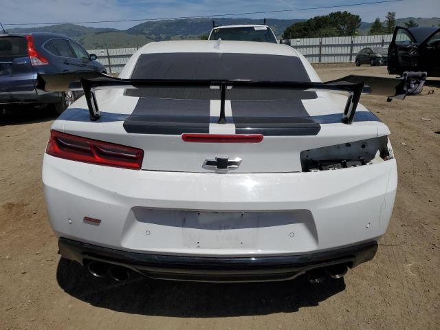 1G1FH1R74J0104011 - 2018 CHEVROLET CAMARO SS WHITE photo 6