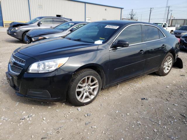 1G11C5SA1DF345421 - 2013 CHEVROLET MALIBU 1LT BLACK photo 1