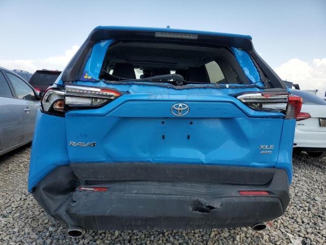 2T3A1RFVXKW071813 - 2019 TOYOTA RAV4 XLE PREMIUM BLUE photo 6