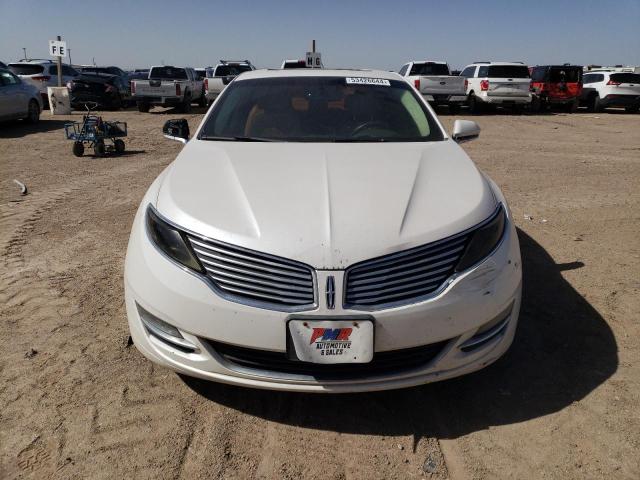 3LN6L2G99DR827871 - 2013 LINCOLN MKZ WHITE photo 5