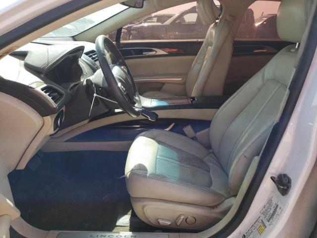 3LN6L2G99DR827871 - 2013 LINCOLN MKZ WHITE photo 7