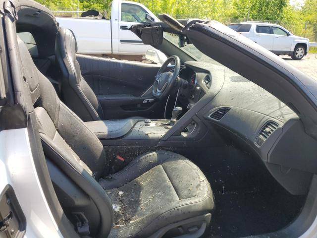 1G1YB2D77K5117170 - 2019 CHEVROLET CORVETTE STINGRAY 1LT WHITE photo 10