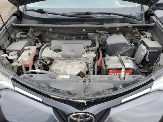 2T3RFREV9HW685363 - 2017 TOYOTA RAV4 XLE GRAY photo 12