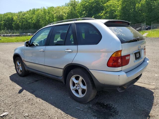 5UXFA53503LV96174 - 2003 BMW X5 3.0I GRAY photo 2