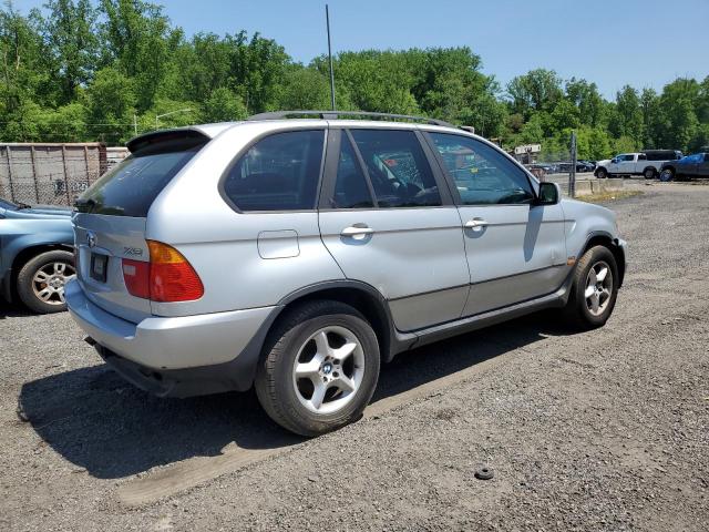 5UXFA53503LV96174 - 2003 BMW X5 3.0I GRAY photo 3