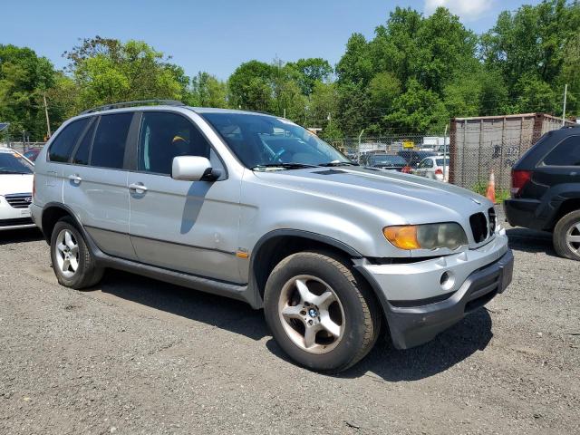 5UXFA53503LV96174 - 2003 BMW X5 3.0I GRAY photo 4