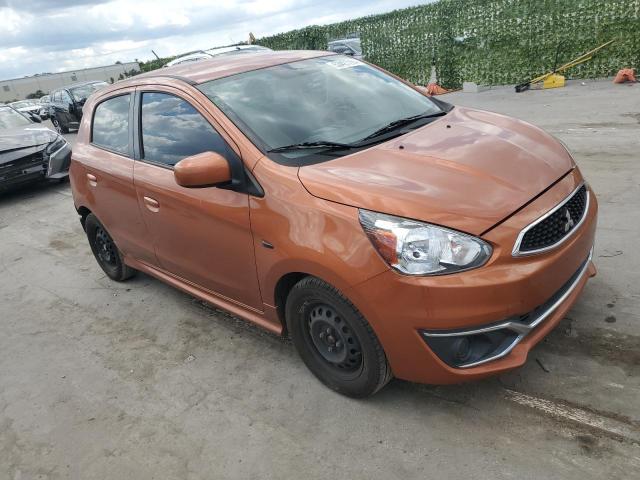 ML32A3HJ0JH005001 - 2018 MITSUBISHI MIRAGE ES ORANGE photo 4