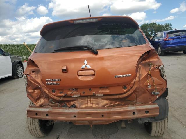 ML32A3HJ0JH005001 - 2018 MITSUBISHI MIRAGE ES ORANGE photo 6