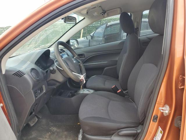 ML32A3HJ0JH005001 - 2018 MITSUBISHI MIRAGE ES ORANGE photo 7