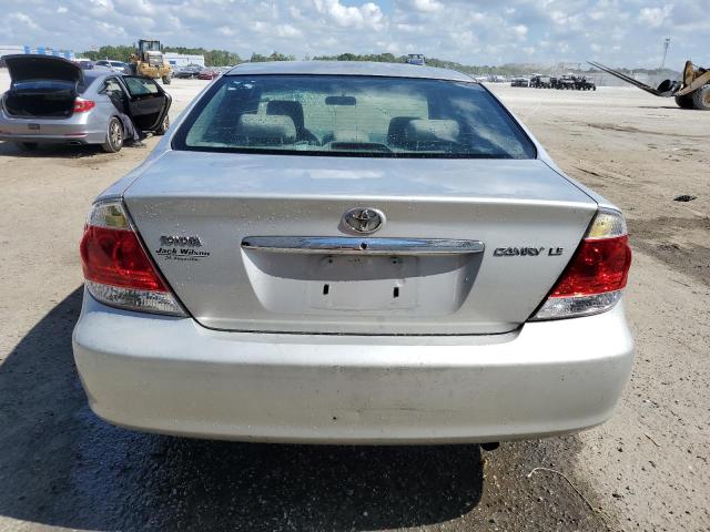 4T1BE32K85U099267 - 2005 TOYOTA CAMRY LE SILVER photo 6