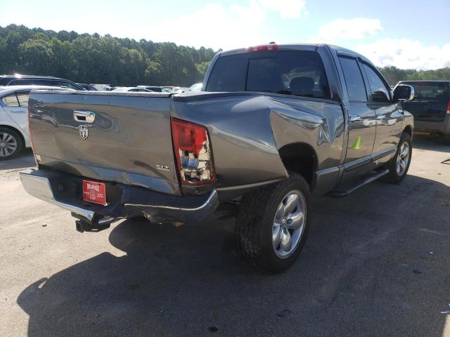 1D7HA18D45S306780 - 2005 DODGE RAM 1500 S GRAY photo 4