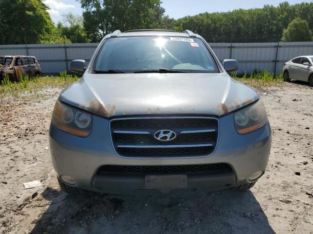 5NMSH73E39H268913 - 2009 HYUNDAI SANTA FE SE SILVER photo 5