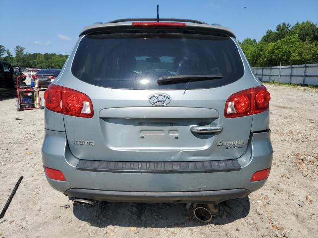 5NMSH73E39H268913 - 2009 HYUNDAI SANTA FE SE SILVER photo 6