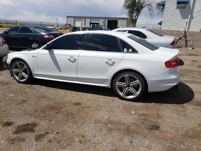 WAUBGAFL2DA097338 - 2013 AUDI S4 PREMIUM PLUS WHITE photo 2