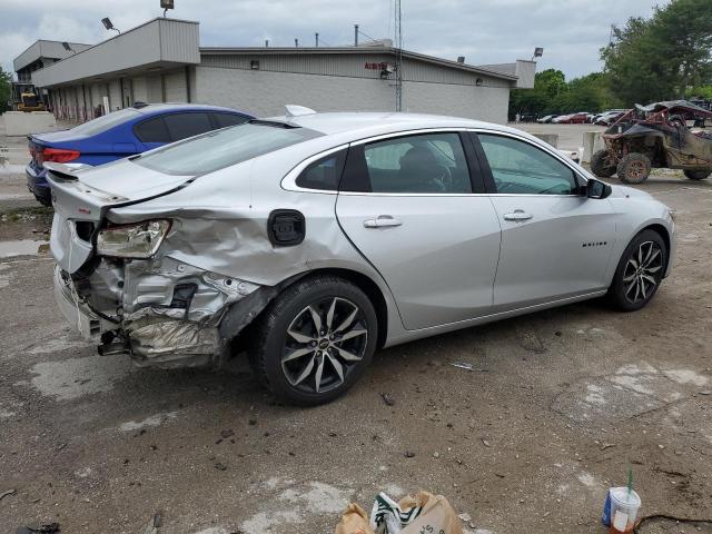 1G1ZG5ST7LF122713 - 2020 CHEVROLET MALIBU RS 银色 照片 3