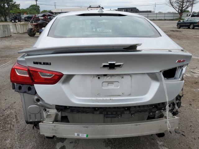1G1ZG5ST7LF122713 - 2020 CHEVROLET MALIBU RS 银色 照片 6