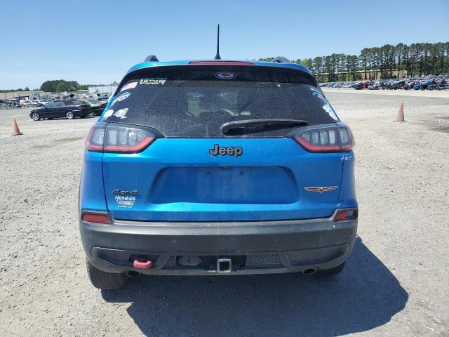 1C4PJMBXXKD309306 - 2019 JEEP CHEROKEE TRAILHAWK BLUE photo 6