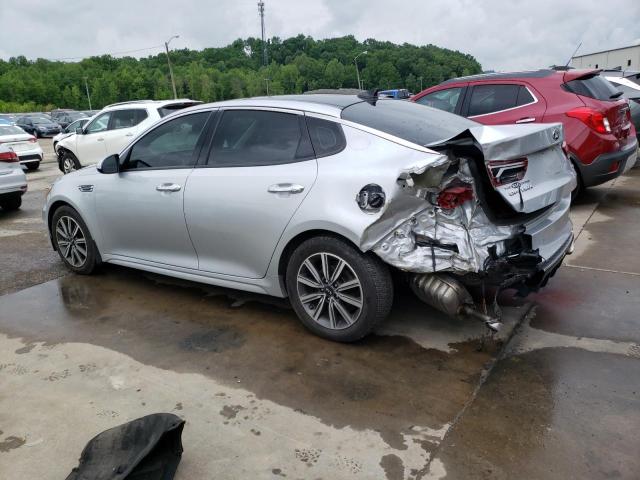 5XXGU4L17KG340889 - 2019 KIA OPTIMA EX SILVER photo 2