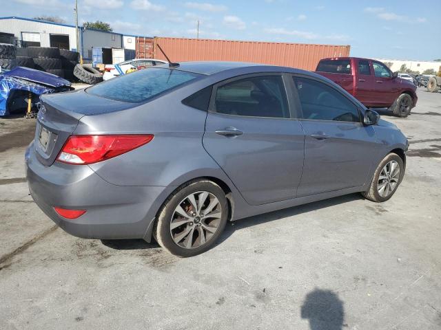 KMHCT4AE0HU331179 - 2017 HYUNDAI ACCENT SE GRAY photo 3