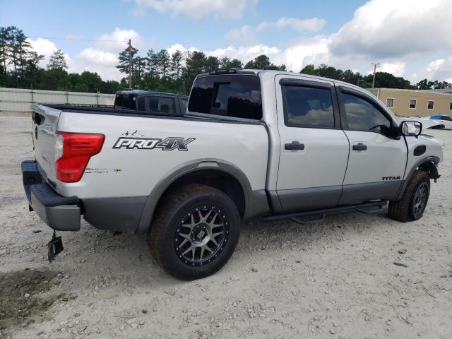 1N6AA1E55HN533369 - 2017 NISSAN TITAN SV SILVER photo 3