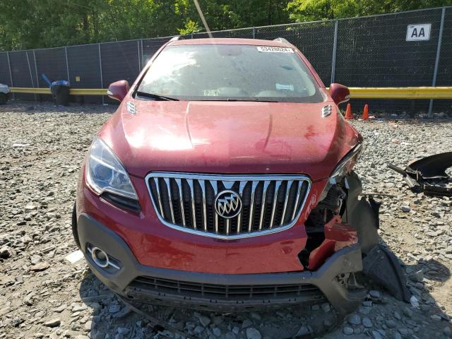 KL4CJBSB3FB169229 - 2015 BUICK ENCORE CONVENIENCE 勃艮第红 照片 5