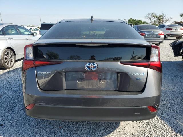 JTDKAMFU6N3173213 - 2022 TOYOTA PRIUS NIGHT SHADE Темно-сірий фото 6