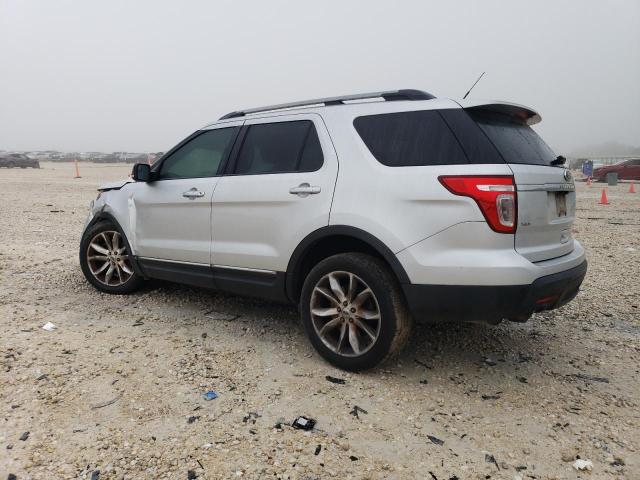 1FM5K7D8XDGB77205 - 2013 FORD EXPLORER XLT SILVER photo 2