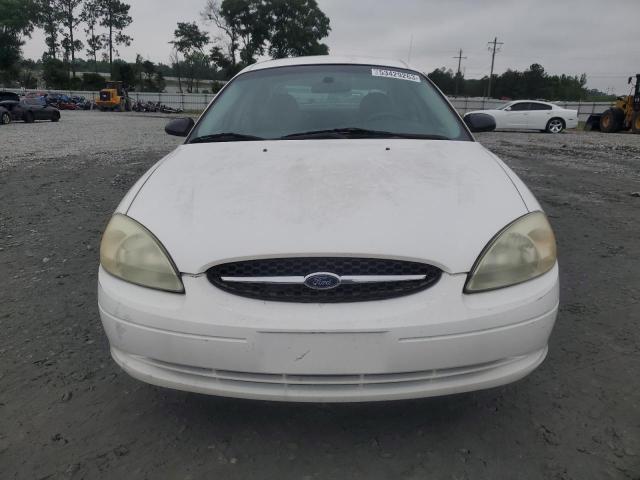 1FAFP52273A155439 - 2003 FORD TAURUS LX WHITE photo 5